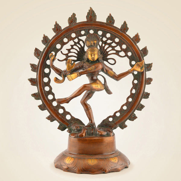 Brass Nataraja Idol