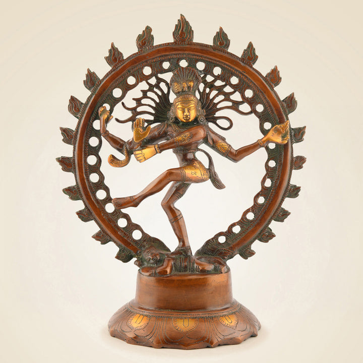 Brass Nataraja Idol