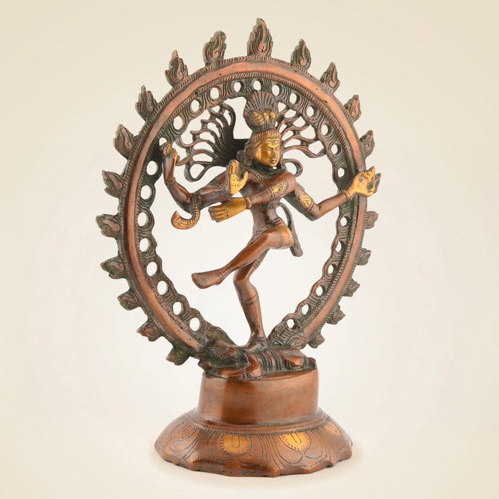 Brass Nataraja Idol