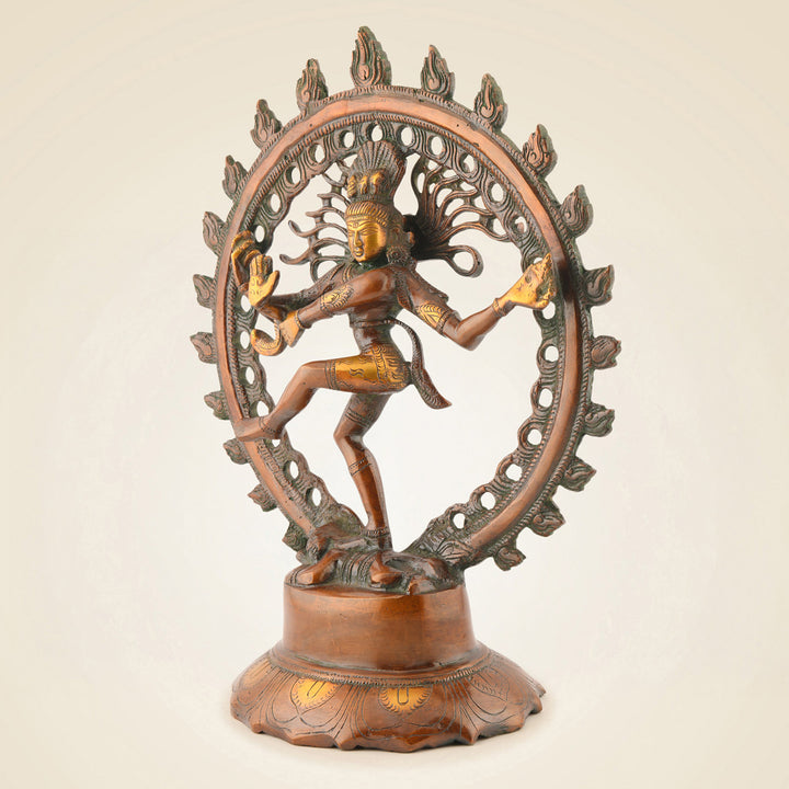 Brass Nataraja Idol