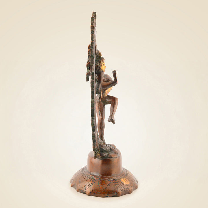 Brass Nataraja Idol