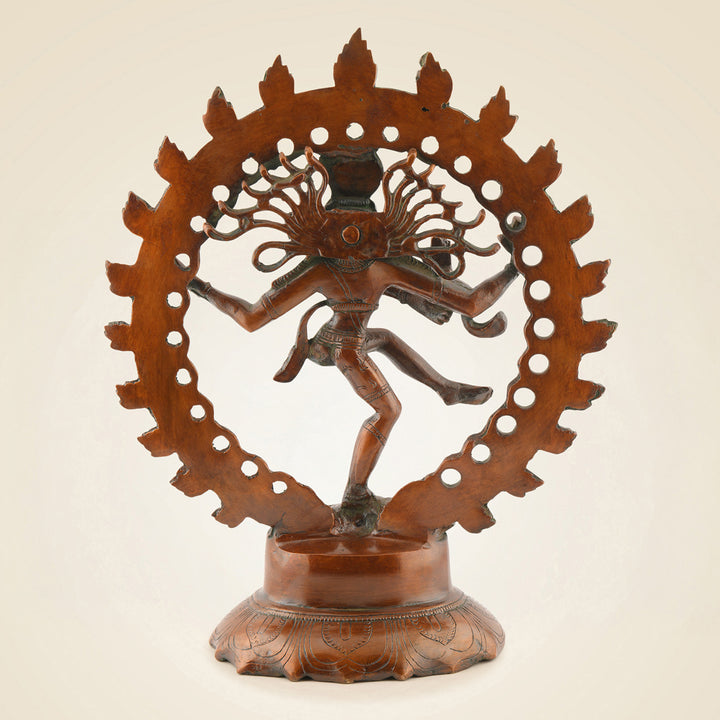 Brass Nataraja Idol