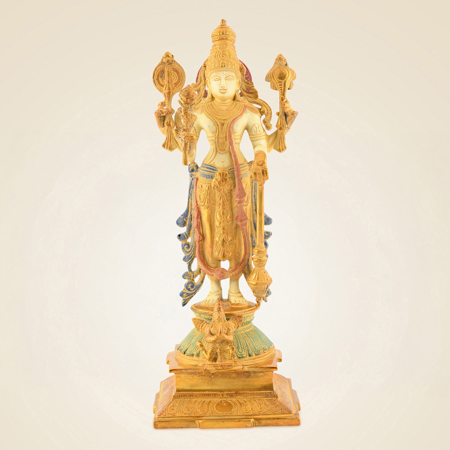 Brass Vishnu Idol
