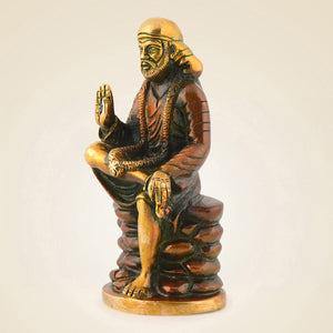 Brass Sai Baba