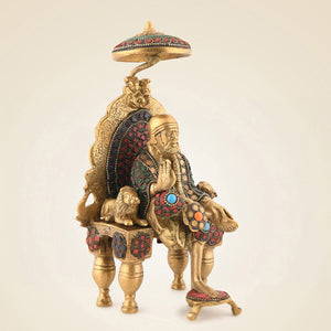 Brass Sai Baba Idol
