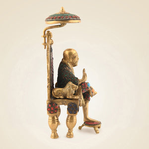 Brass Sai Baba Idol
