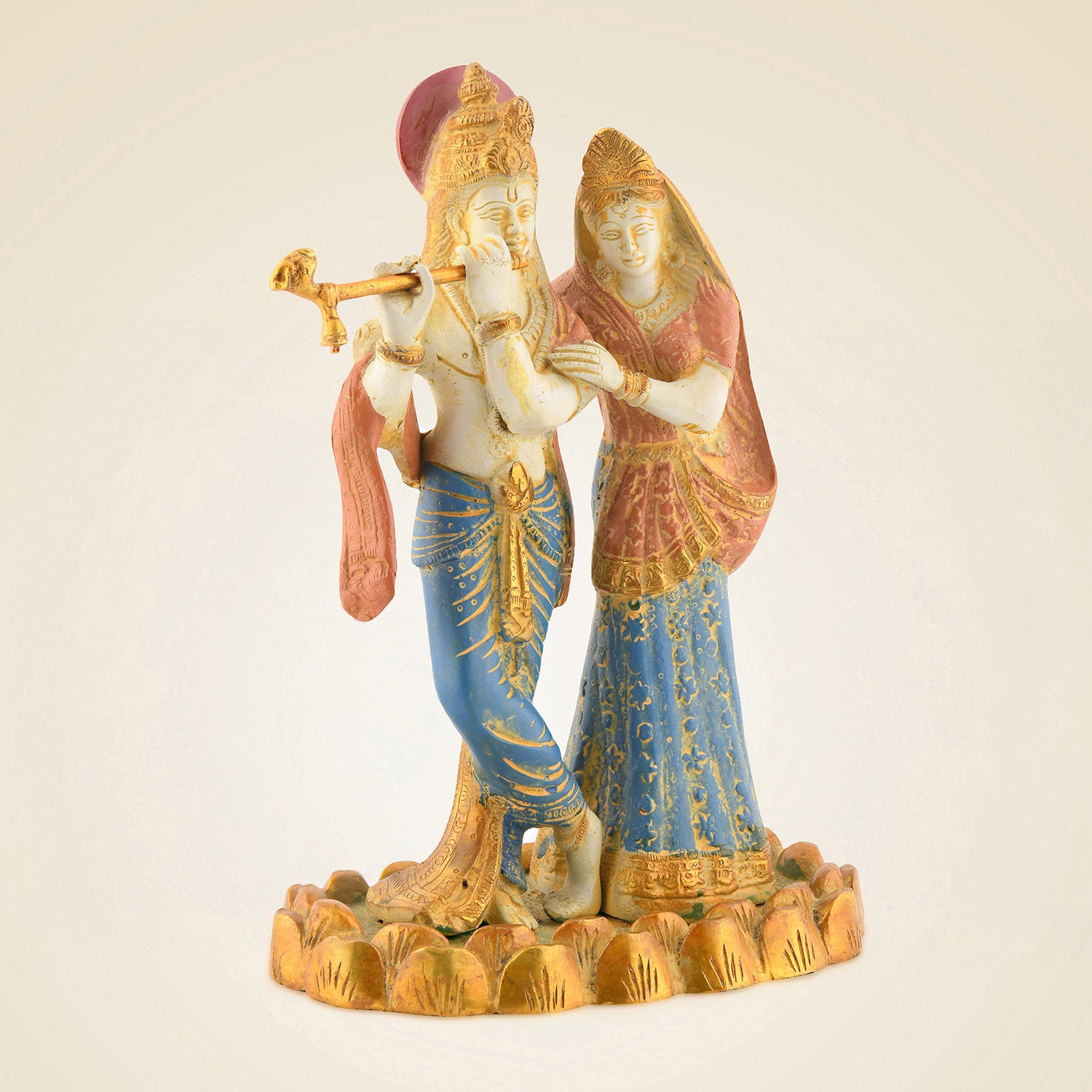 Brass Radha Krishna