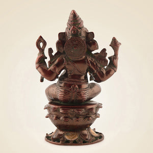 Ganesha Brass Idol