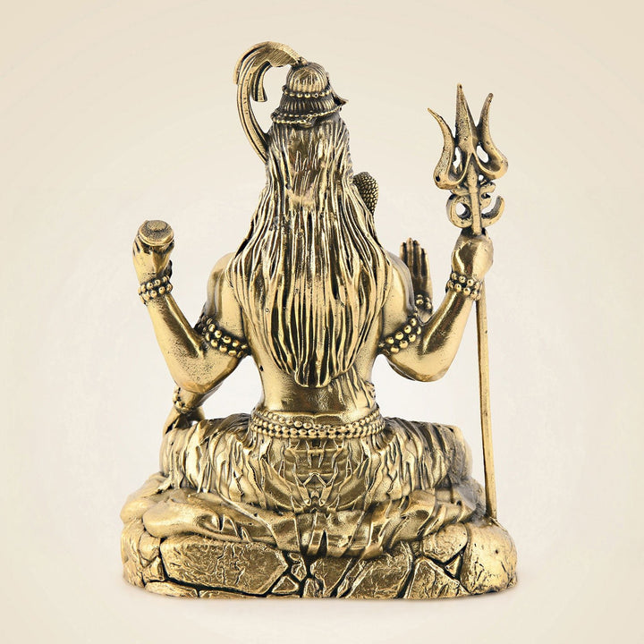 Brass Shiva