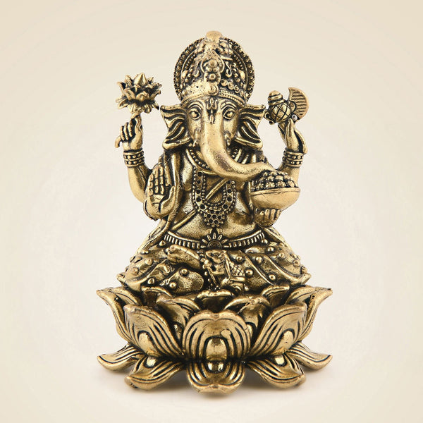 Brass Ganesha Statue