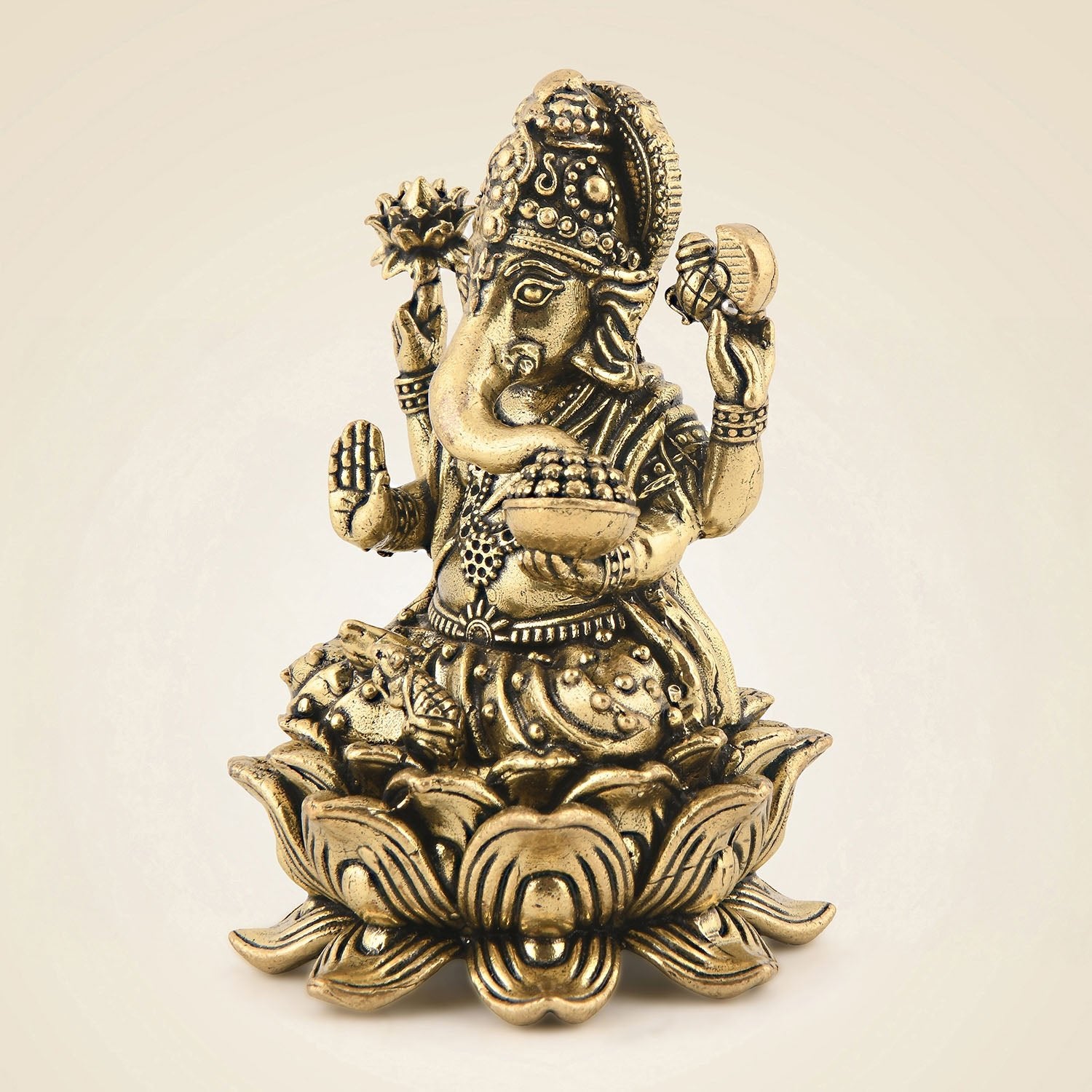 Brass Ganesha Statue