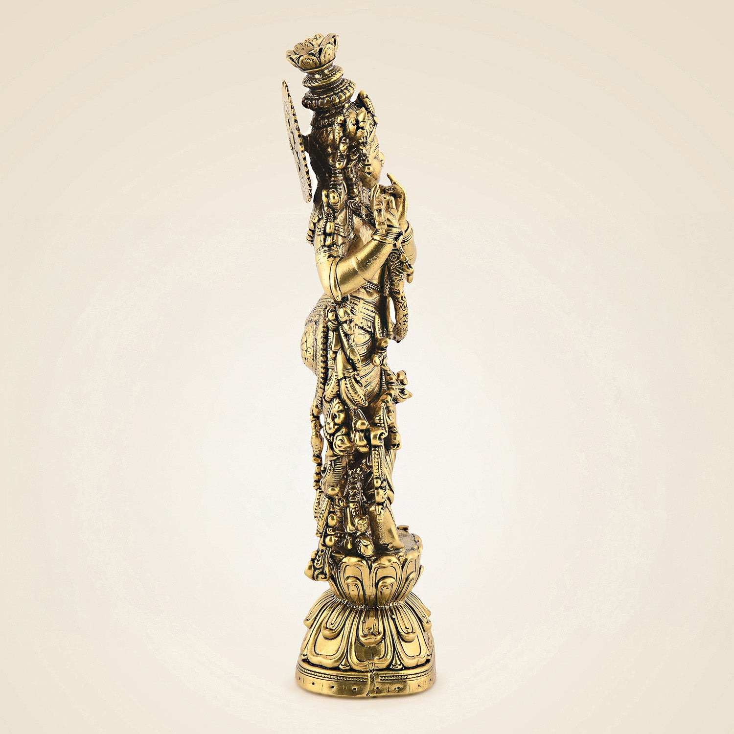 Brass Krishna Idol