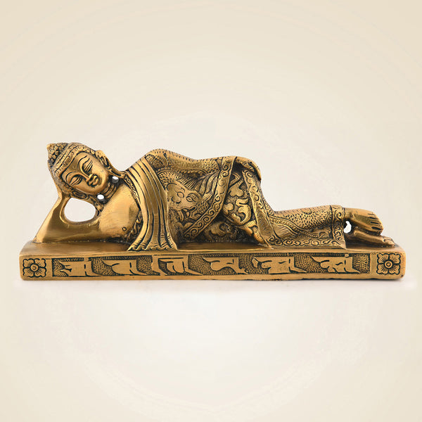 Brass Sleeping Buddha