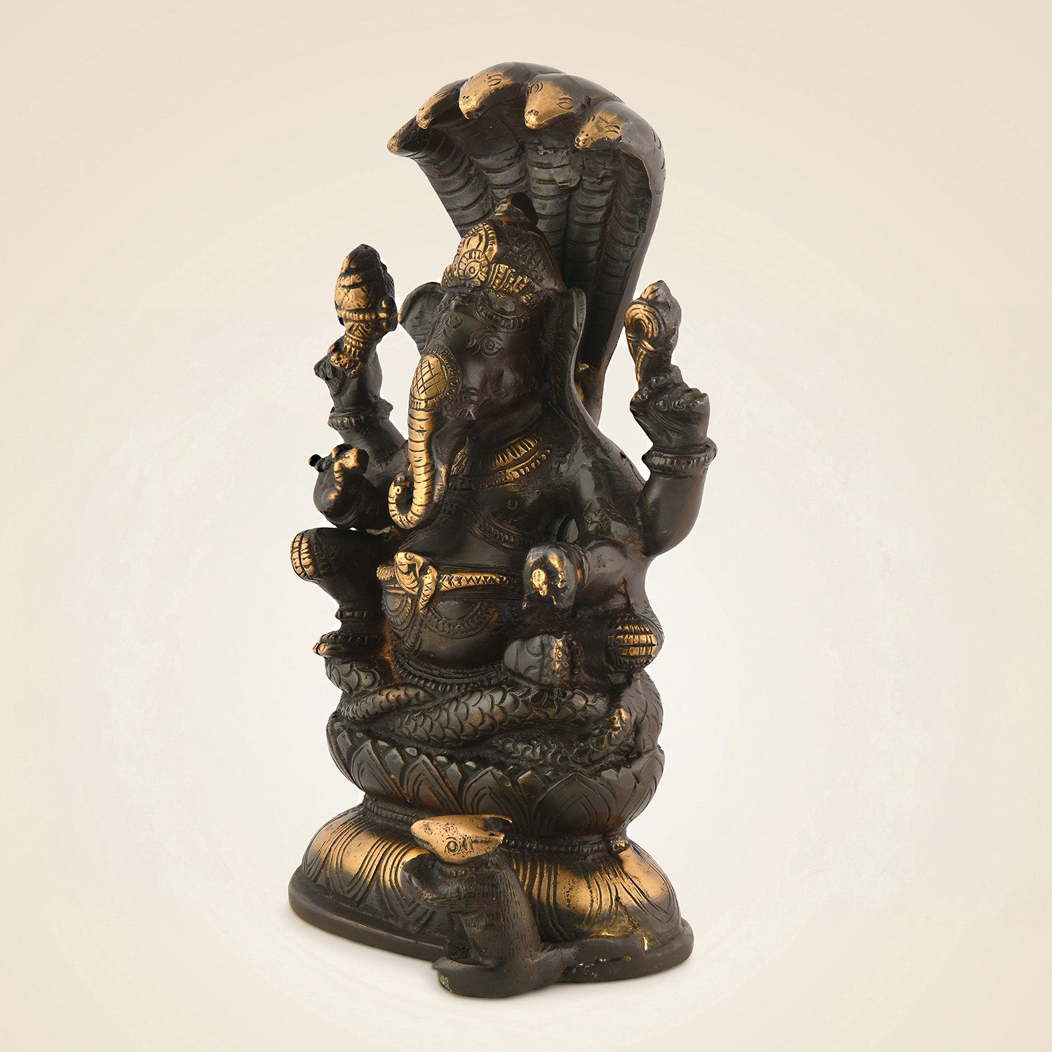 Brass Ganesha Idol