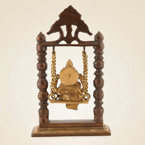 Brass Ganesha On Jhula