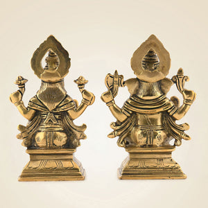 Brass Ganesh Laxmi