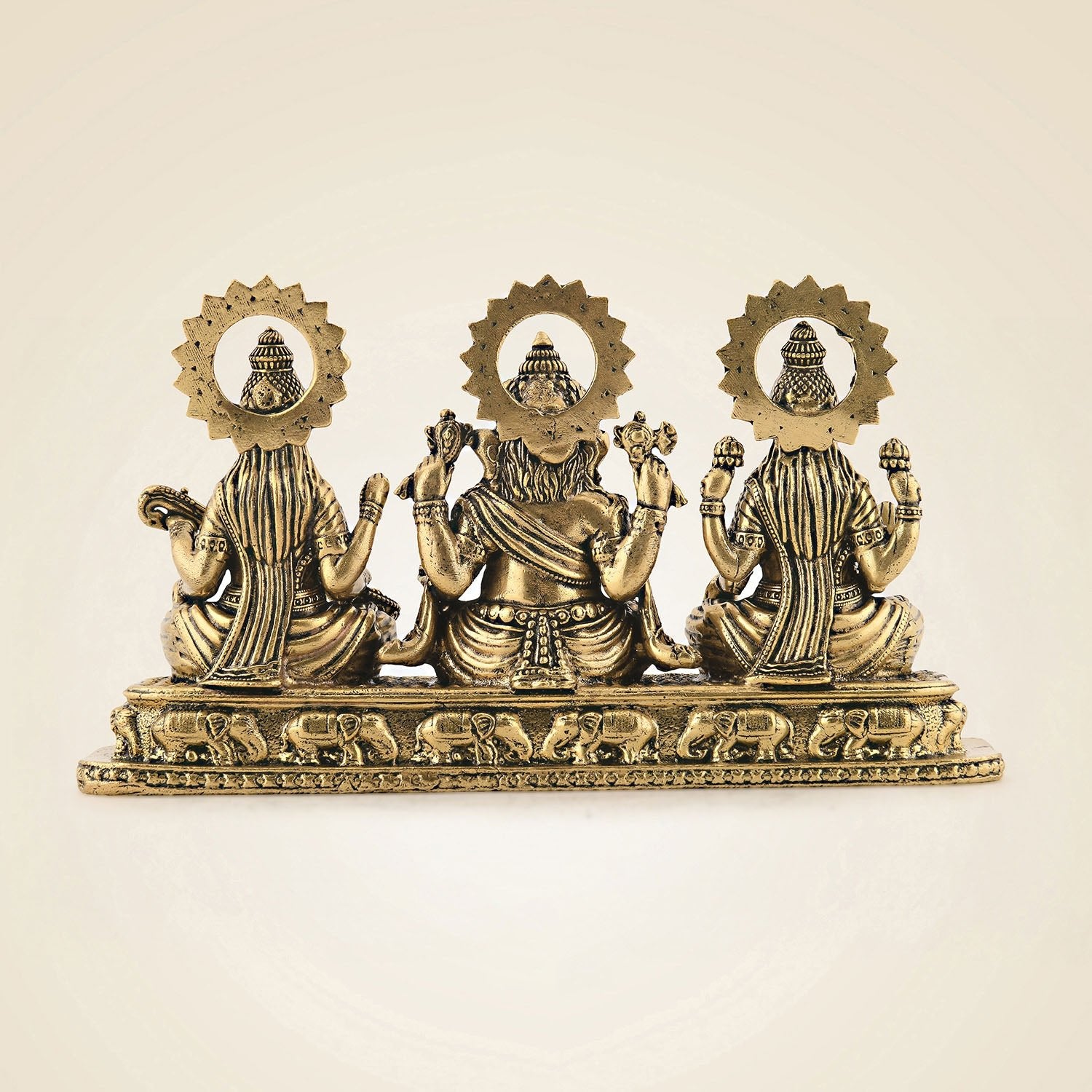 Brass Laxmi Ganesh Saraswati
