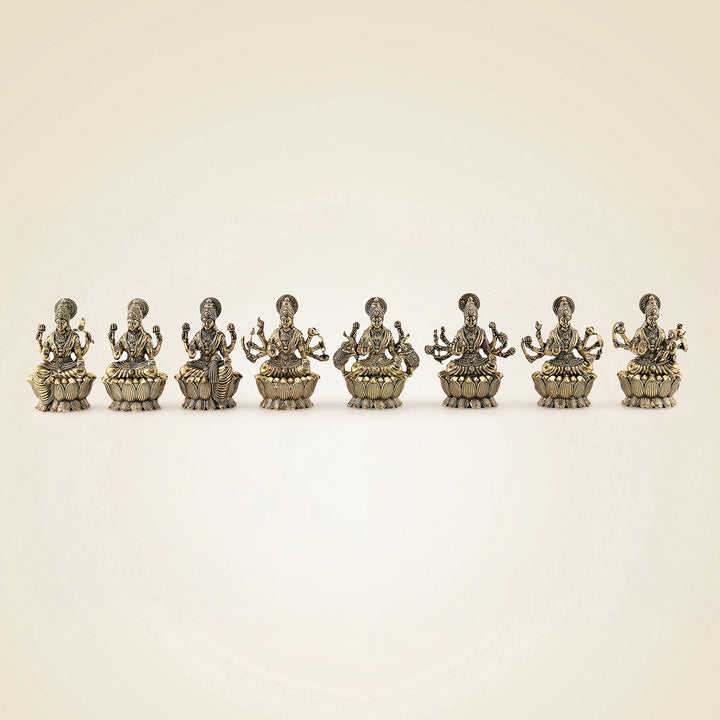 Brass Ashtalaxmi