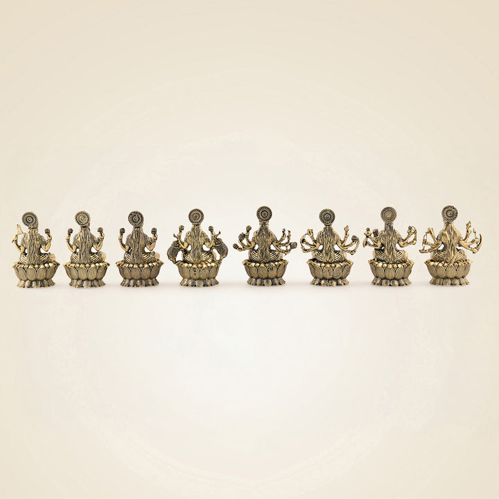 Brass Ashtalaxmi