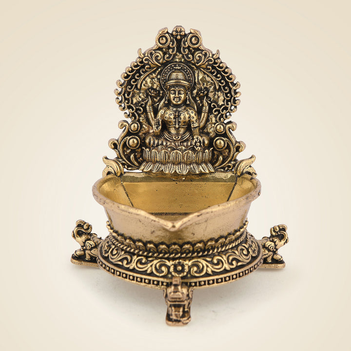 Pure Brass Laxmi Diya