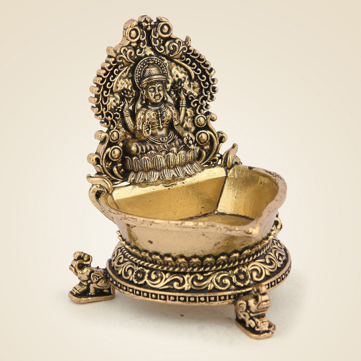 Pure Brass Laxmi Diya