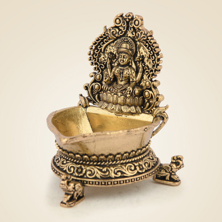 Pure Brass Laxmi Diya