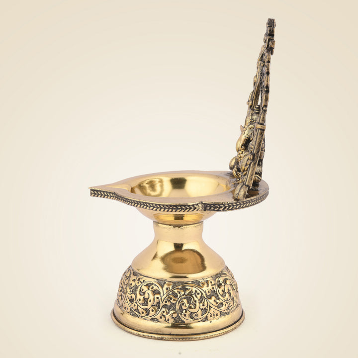 Pure Brass Ganpati Diya