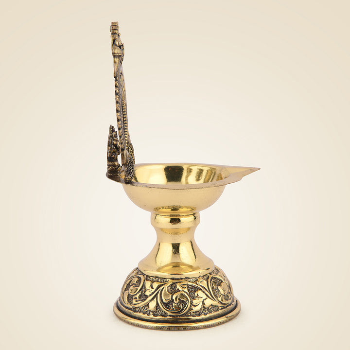 Pure Brass Ganpati Diya Lamp