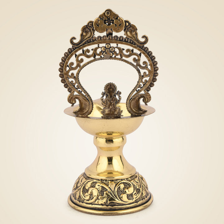 Pure Brass Ganpati Diya Lamp