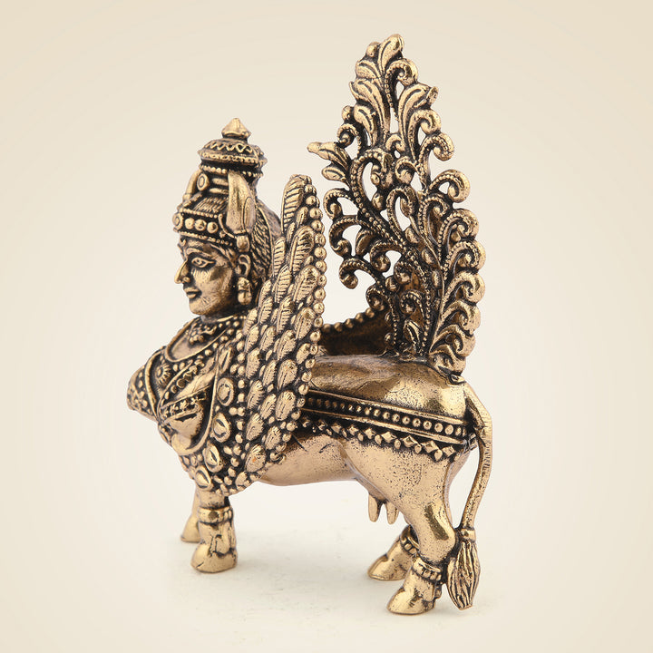 Pure Brass Kamdhenu Cow 