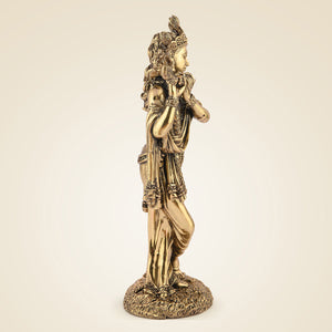 Pure Brass Krishna