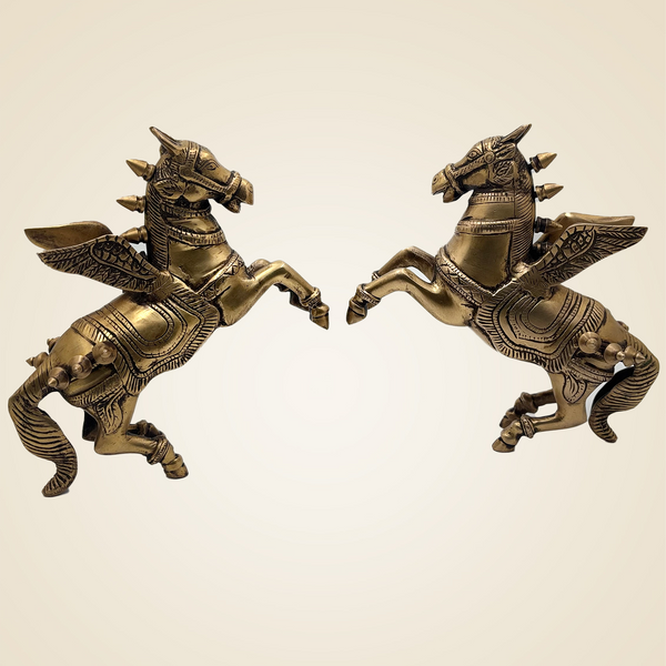 Pure Brass Horses