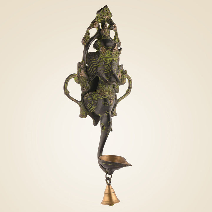 Pure Brass Ganpati Diya