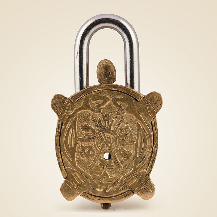 Pure Brass Turtle Lock