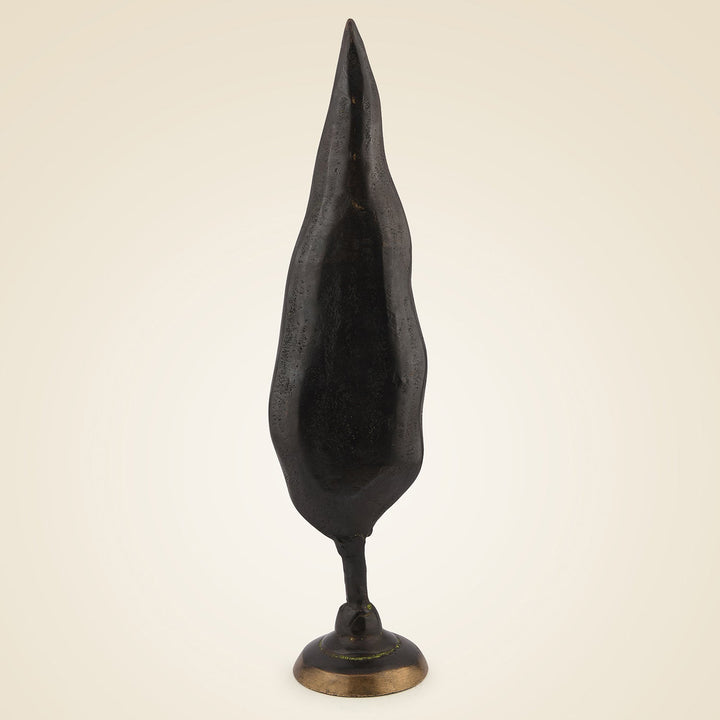 Pure Brass Leaf Candle Stand