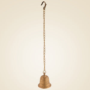 Pure Brass Mandir Bell With Chain