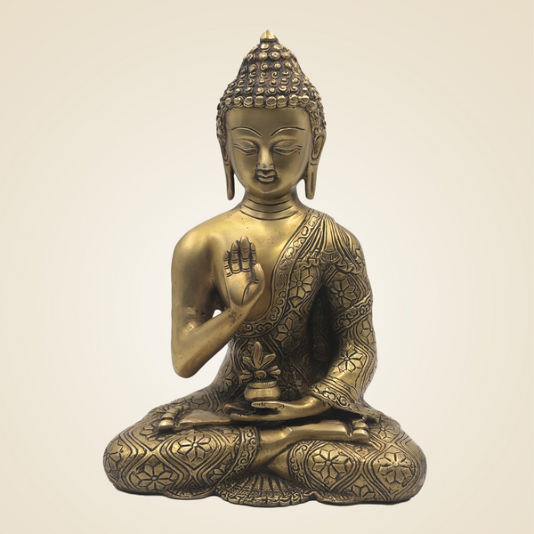 Pure Brass Buddha