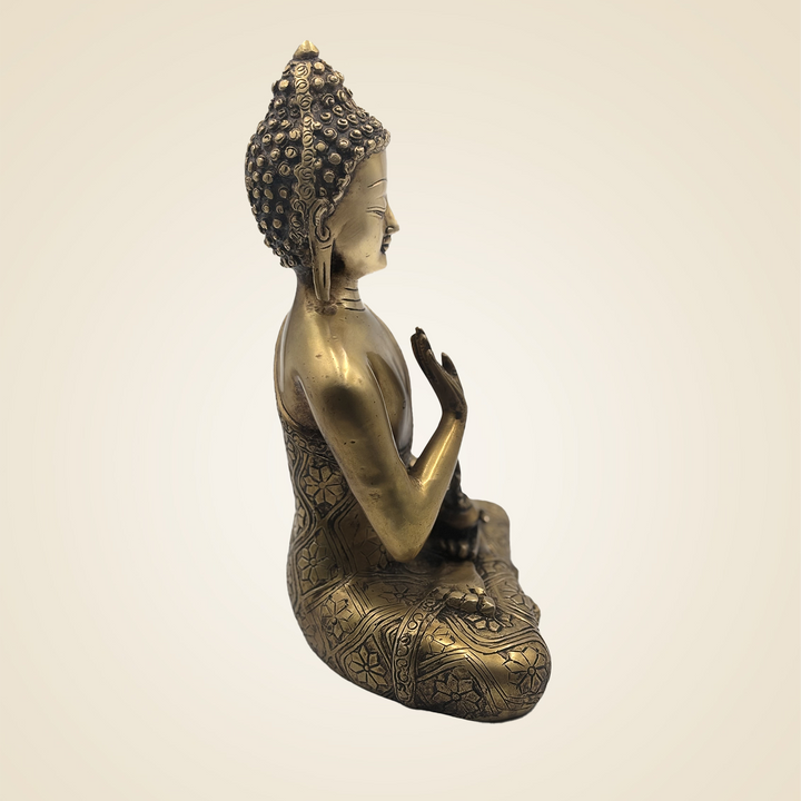 Pure Brass Buddha