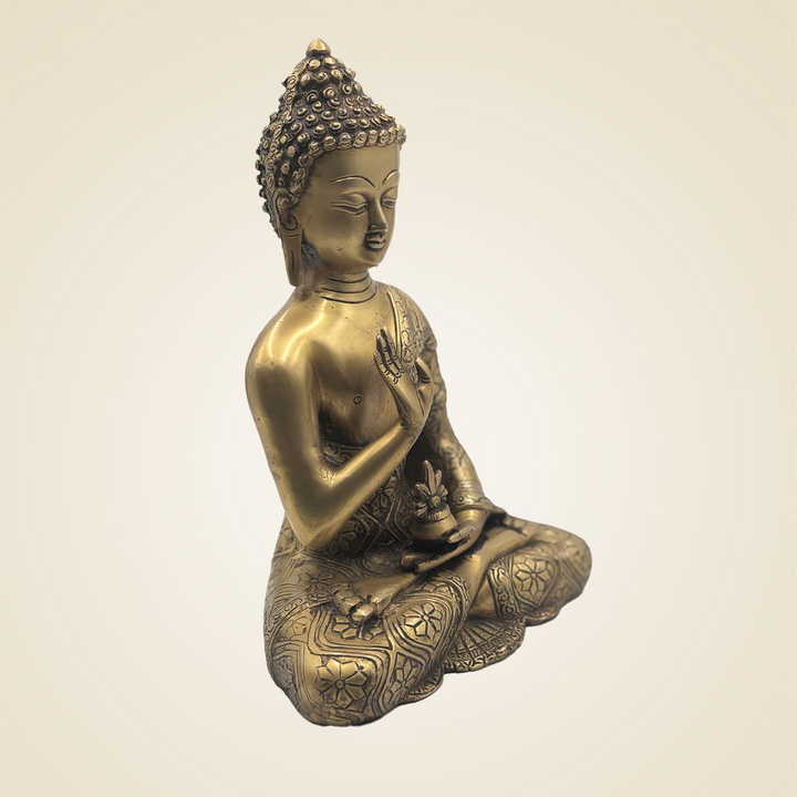 Pure Brass Buddha