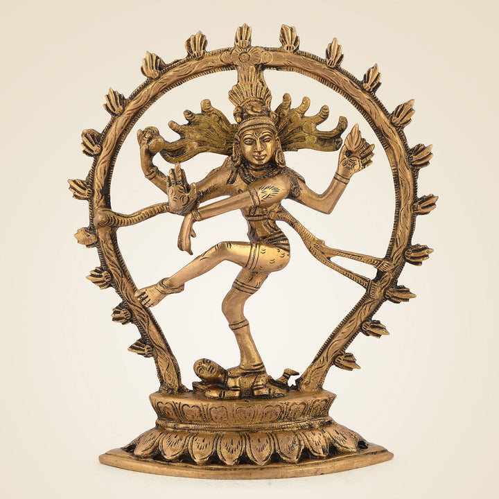 Pure Brass Nataraja Shiva