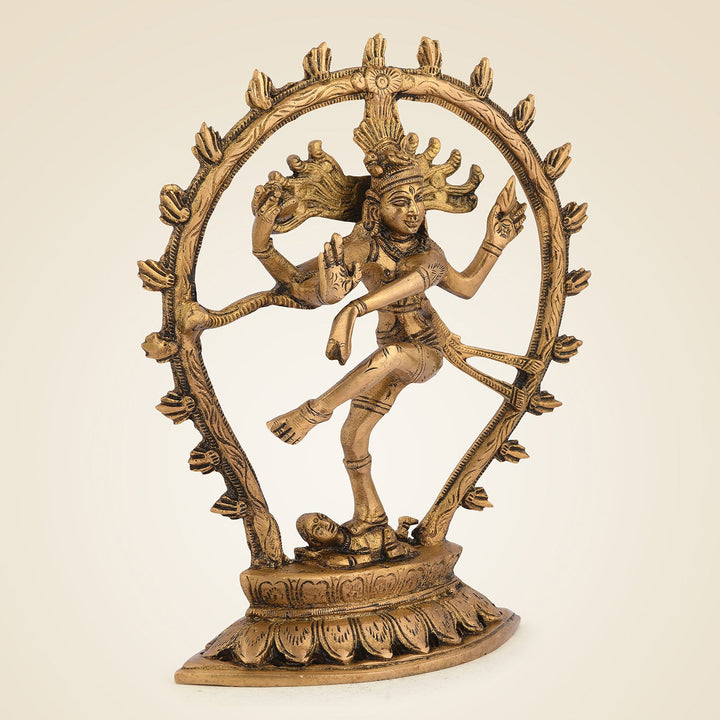 Pure Brass Nataraja Shiva