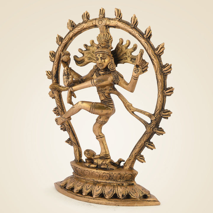 Pure Brass Nataraja Shiva