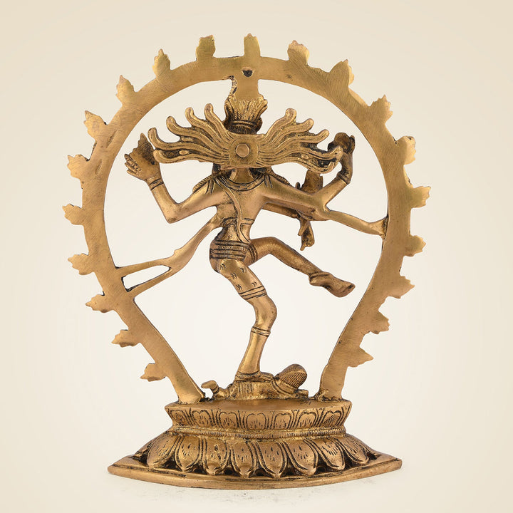 Pure Brass Nataraja Shiva