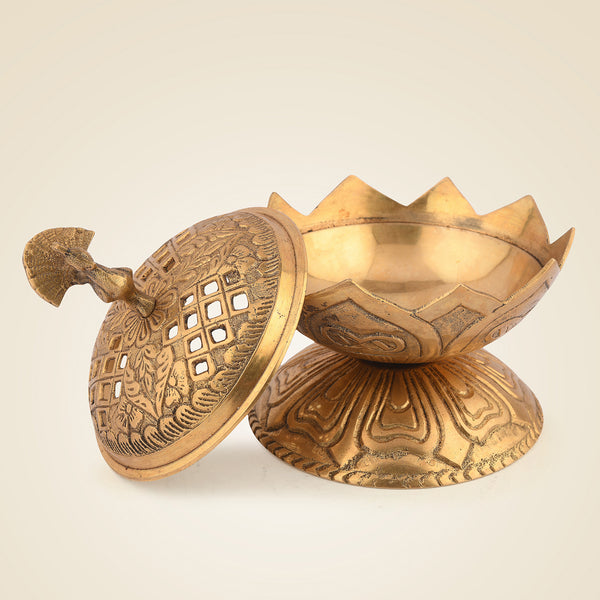 Pure Brass Dhoop Dhani