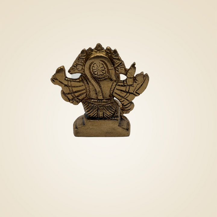 Pure Brass Panchmukhi Hanuman