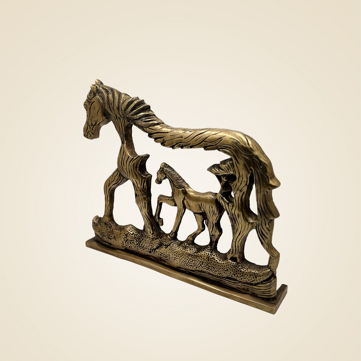 Pure Brass Horse