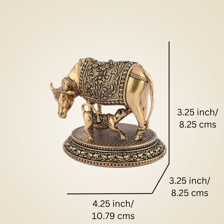 Brass Kamdhenu Cow