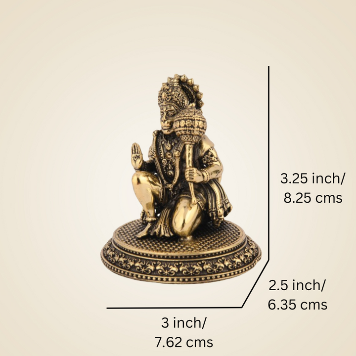 Pure Brass Hanuman