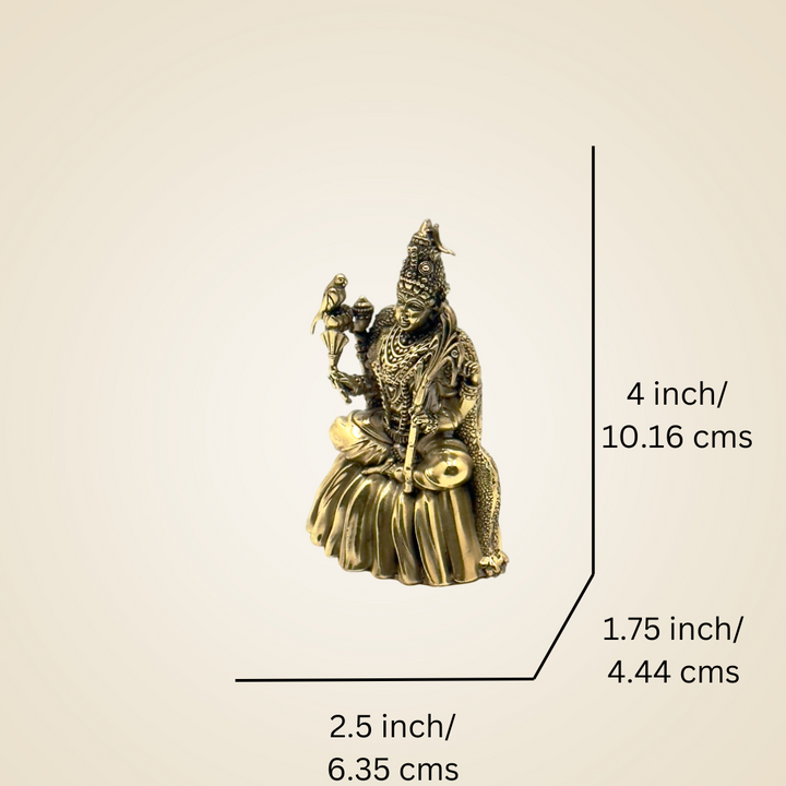 Pure Brass Lalita Devi Rajarajeshwari 