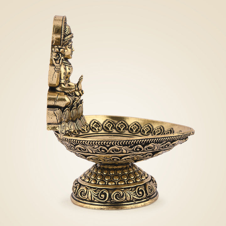 Pure Brass Laxmi Diya